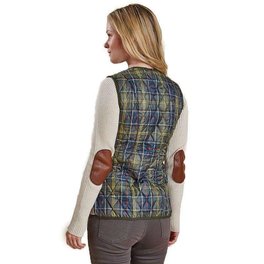Betty Interactive Gilet Liner in Classic Tartan by Barbour
