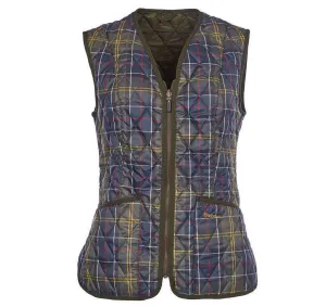 Betty Interactive Gilet Liner in Classic Tartan by Barbour