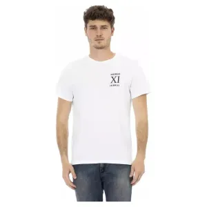 Bikkembergs White Cotton Men T-Shirt