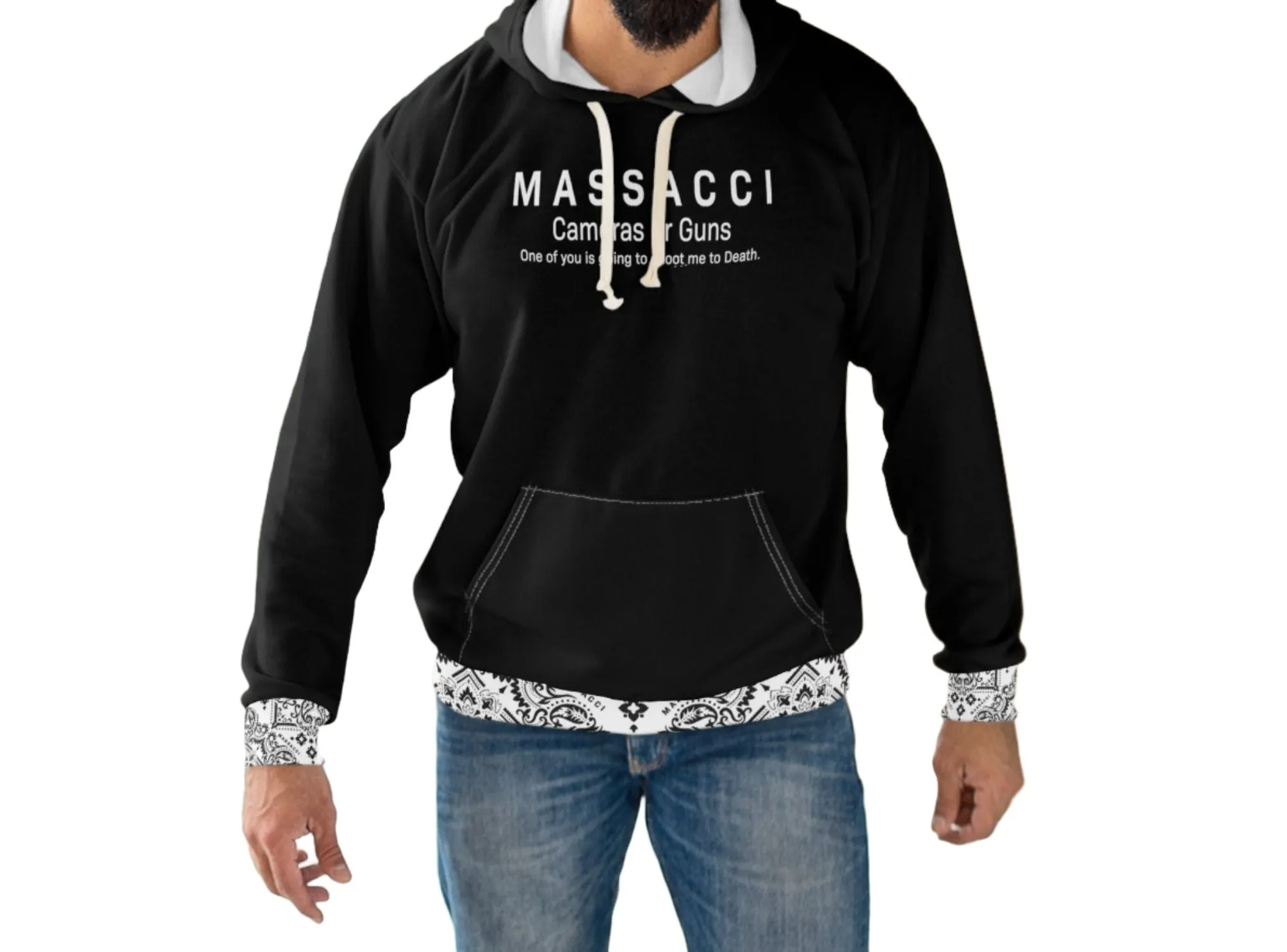 Cameras or Guns, Premium Blend Hoodie