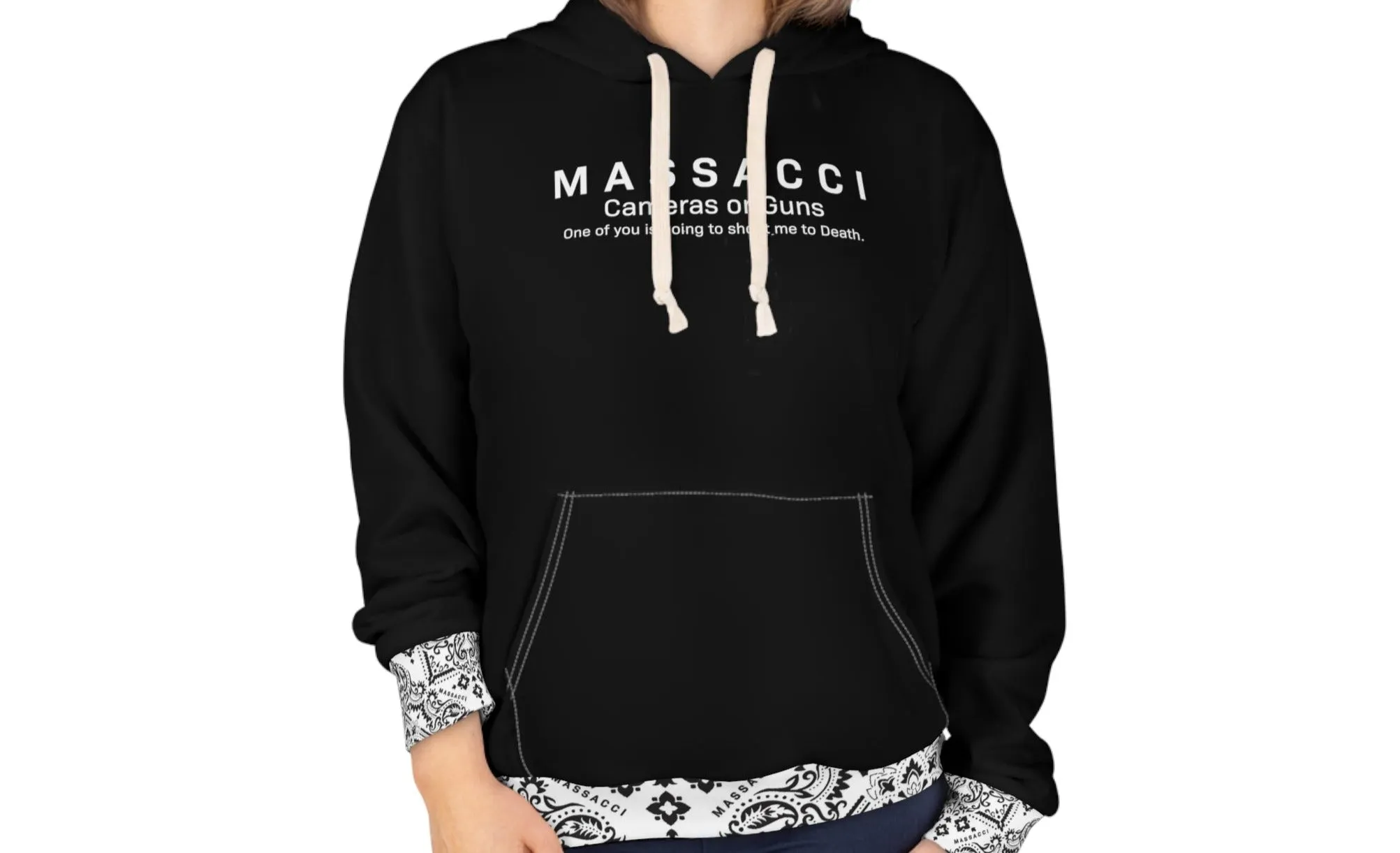 Cameras or Guns, Premium Blend Hoodie