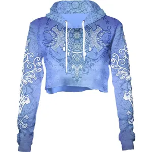 Esbat Crop Hoodie