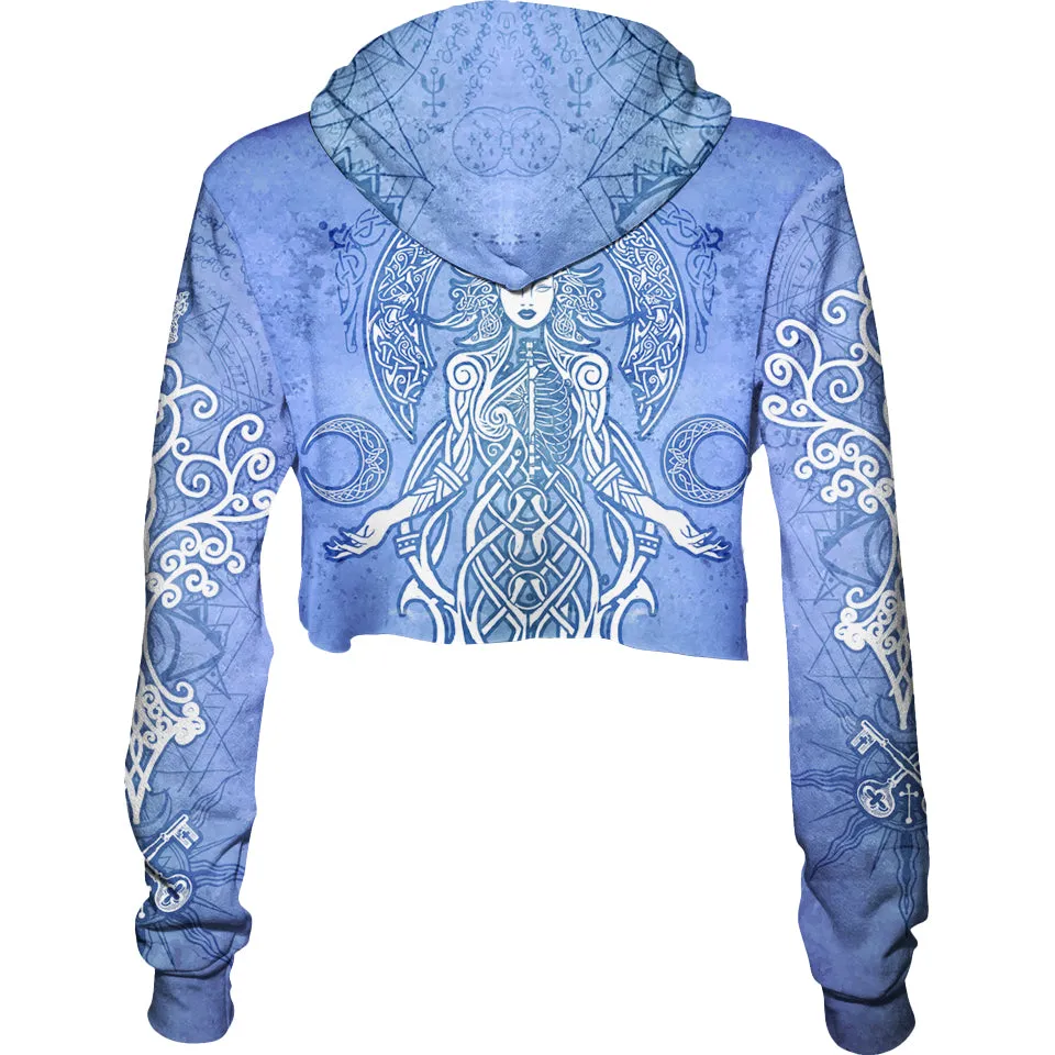 Esbat Crop Hoodie