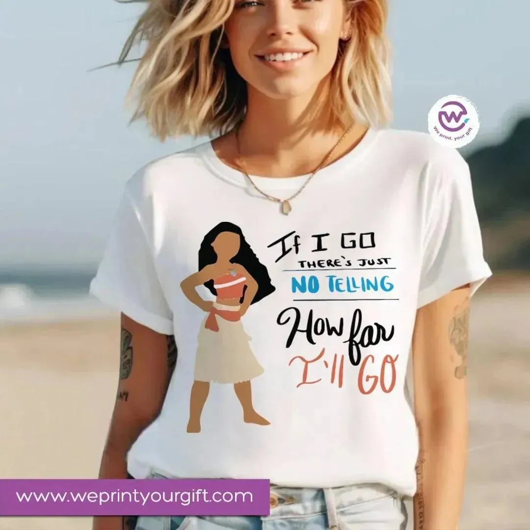 Half sleeve T-shirt- Moana