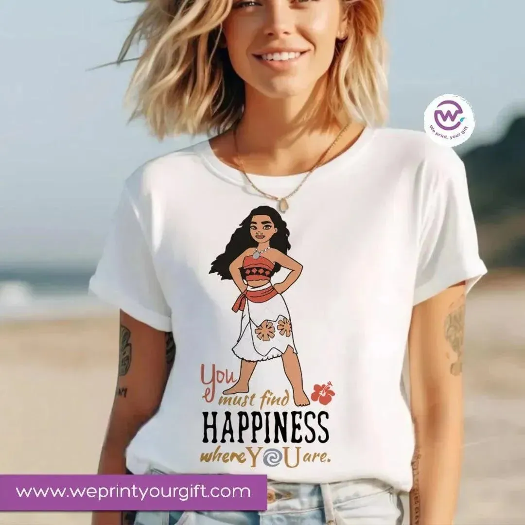 Half sleeve T-shirt- Moana