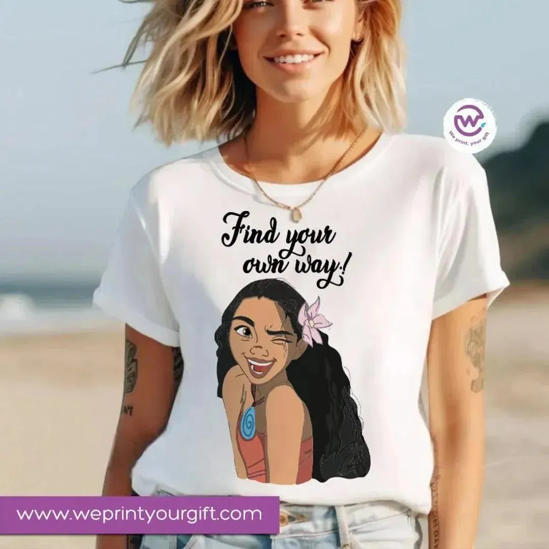 Half sleeve T-shirt- Moana