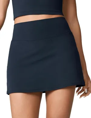 Hugcurve Tennis Skirts for Women with Inner Pockets High Waisted Athletic Skorts for Running Golf Workout Sports