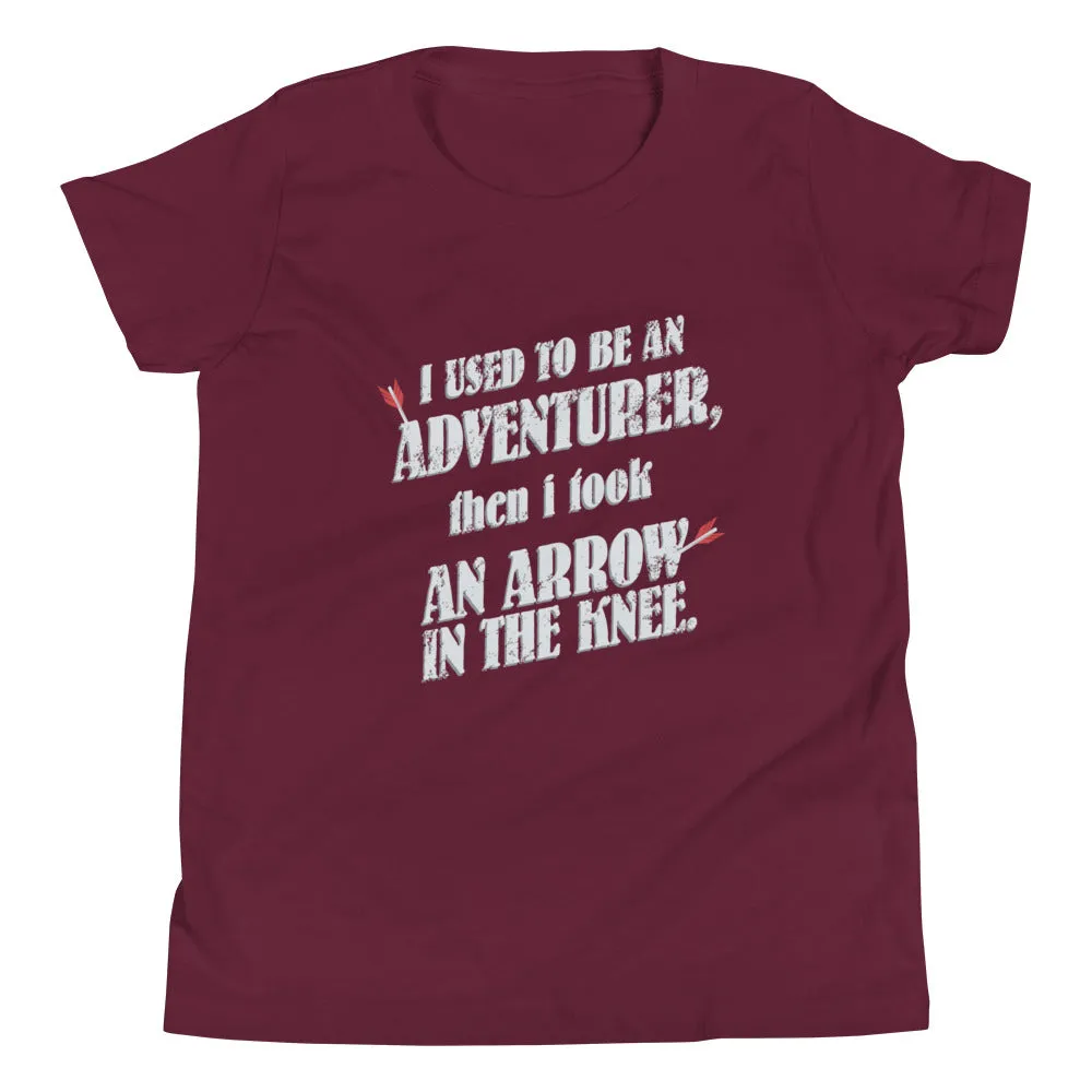 I Used To Be An Adventurer Kid's Youth Tee