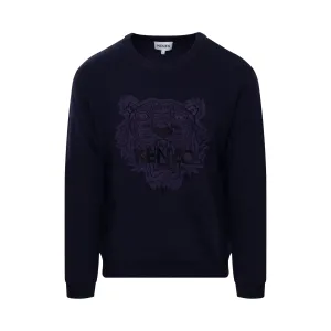 Kenzo Classic Tiger Jumper in Navy Blue