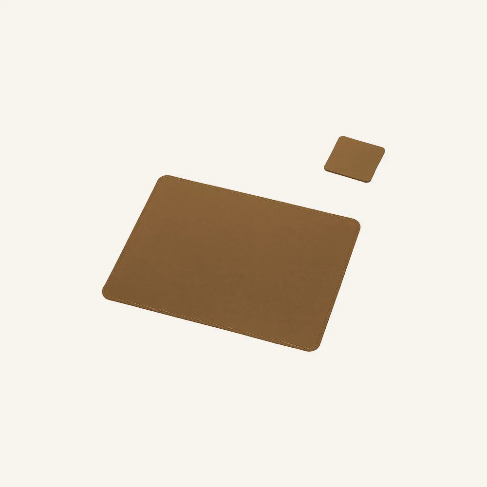 limac design tovleq rectangular leather placemat