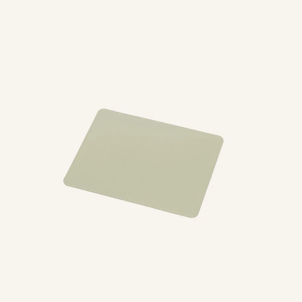 limac design tovleq rectangular leather placemat