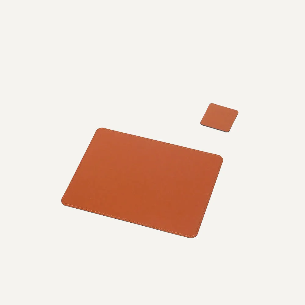 limac design tovleq rectangular leather placemat