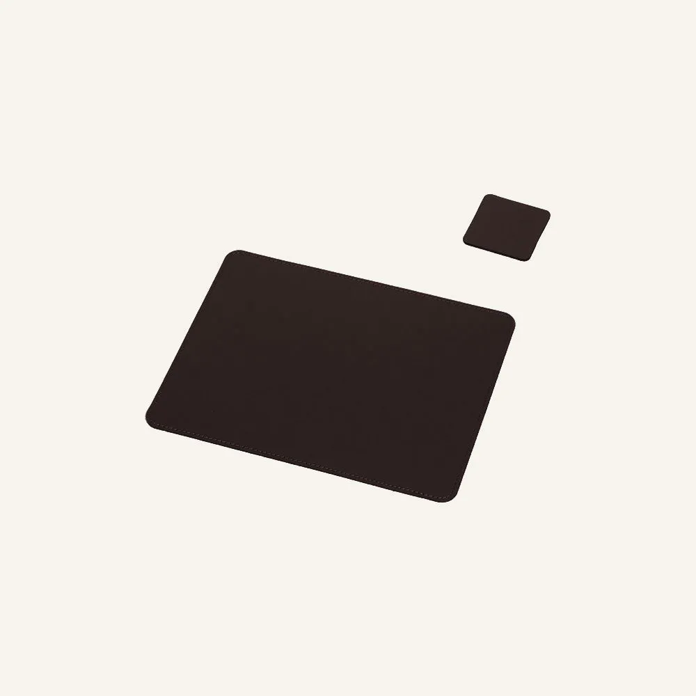 limac design tovleq rectangular leather placemat