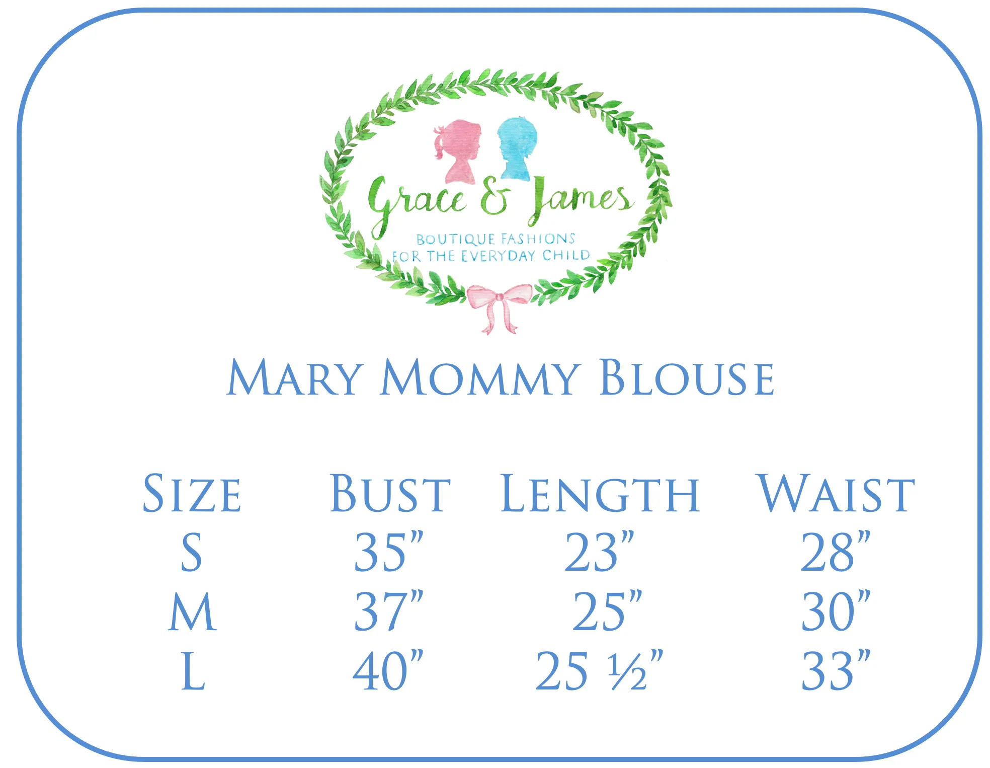 Mary Mommy Blouse