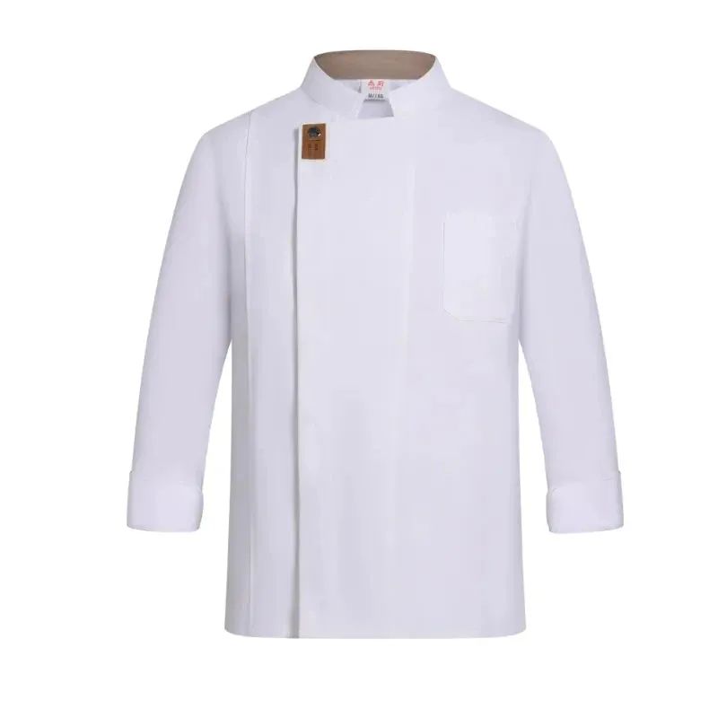 New Men Women Chef Jacket  Short Sleeve Cook Shirt Bakery Restaurant Waiter Uniform Top
