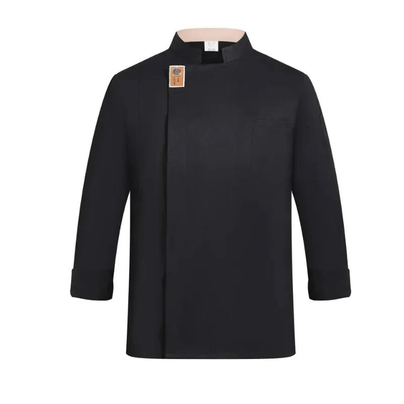 New Men Women Chef Jacket  Short Sleeve Cook Shirt Bakery Restaurant Waiter Uniform Top