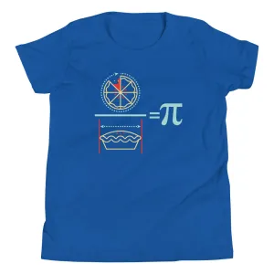 Pi Equation Kid's Youth Tee