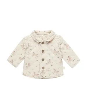 Quilted Jacket || Unicorns