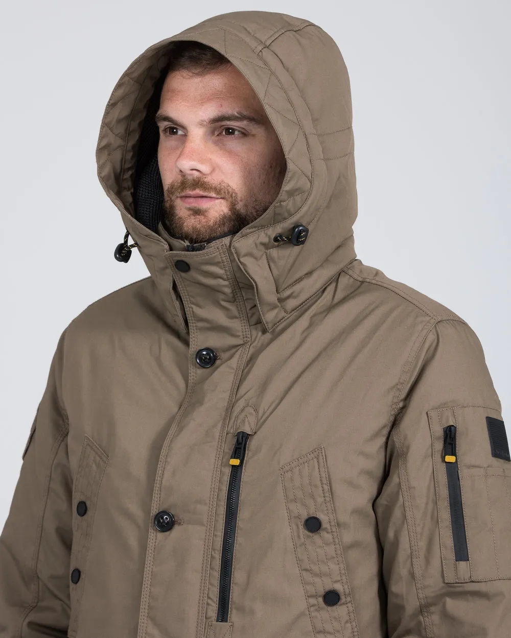 Redpoint Eddy Tall Parka Jacket (taupe)