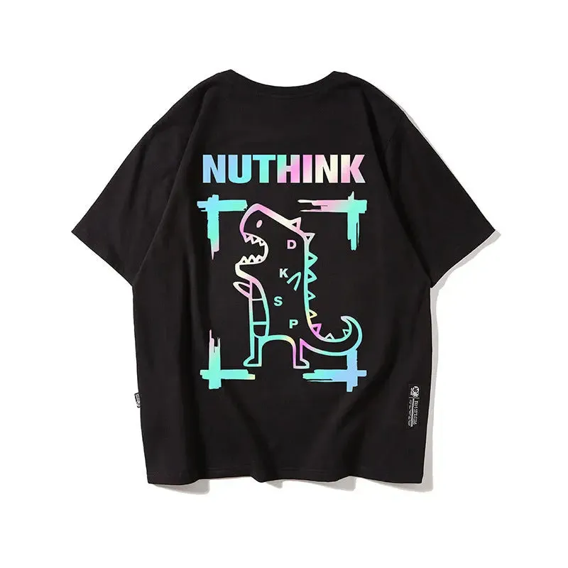 Reflective Dinosaur Doodle Tee