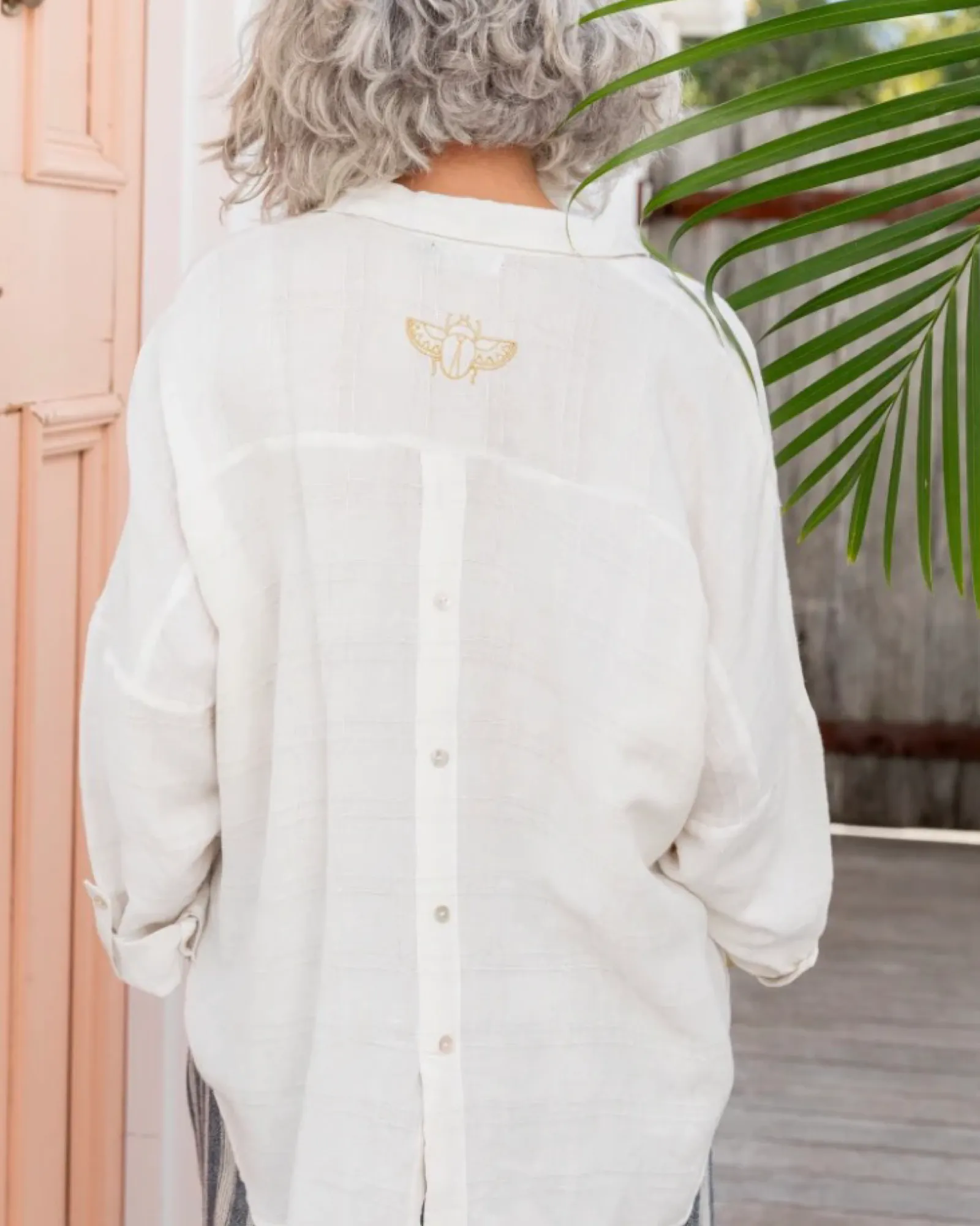 Salt Linen Button Up Shirt