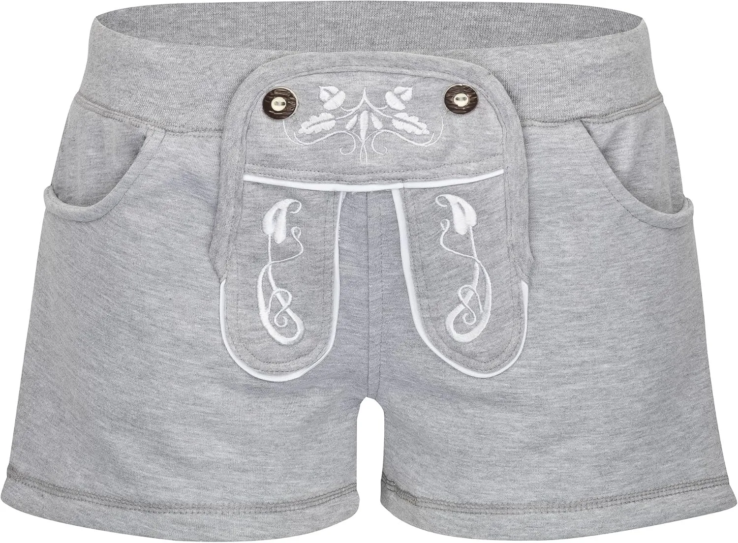 Schneberger Trachten Couture Lederhosen Women Sweatpants - Hotpants Fleece - Ladies Sweat Pants Bavaria short