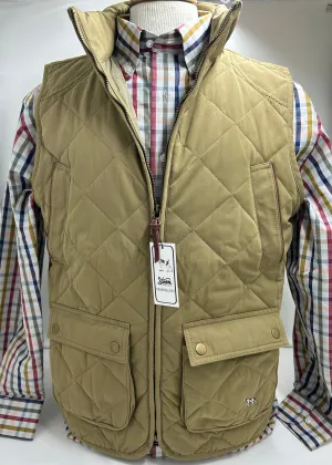 Stinson Quilted Vest - Khaki