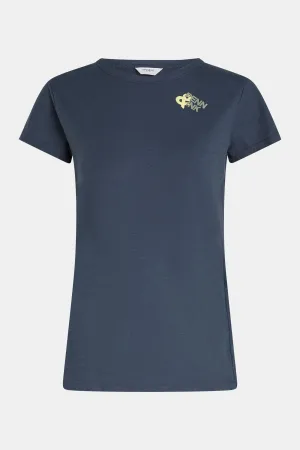 T-SHIRT PRINT (BROOKLYN) NEARLY BLACK - YELLOW