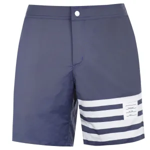 Thom Browne Blue Classic Shorts