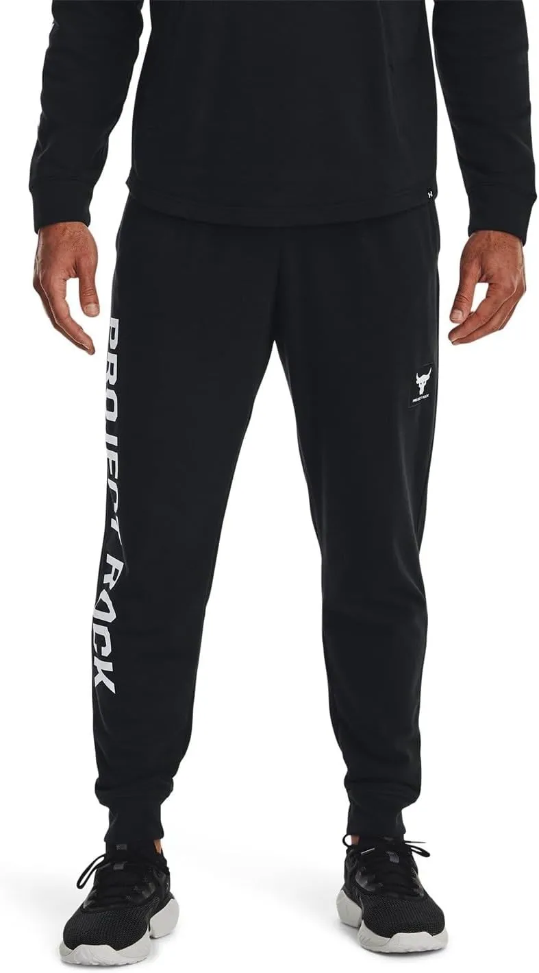 Under Armour Men's Project Rock Terry Joggers Pants