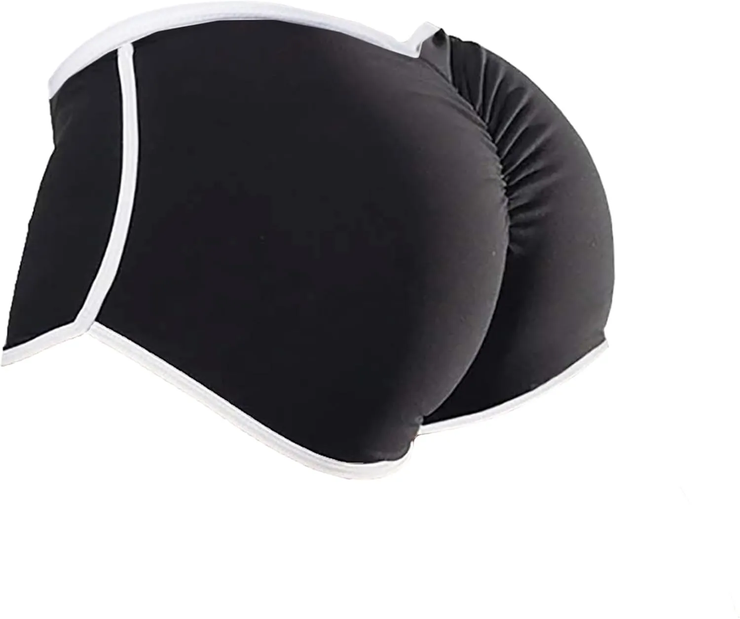 Women High Wasit Booty Shorts Workout Tights Ruched Butt Lift Yoga Legging Pants
