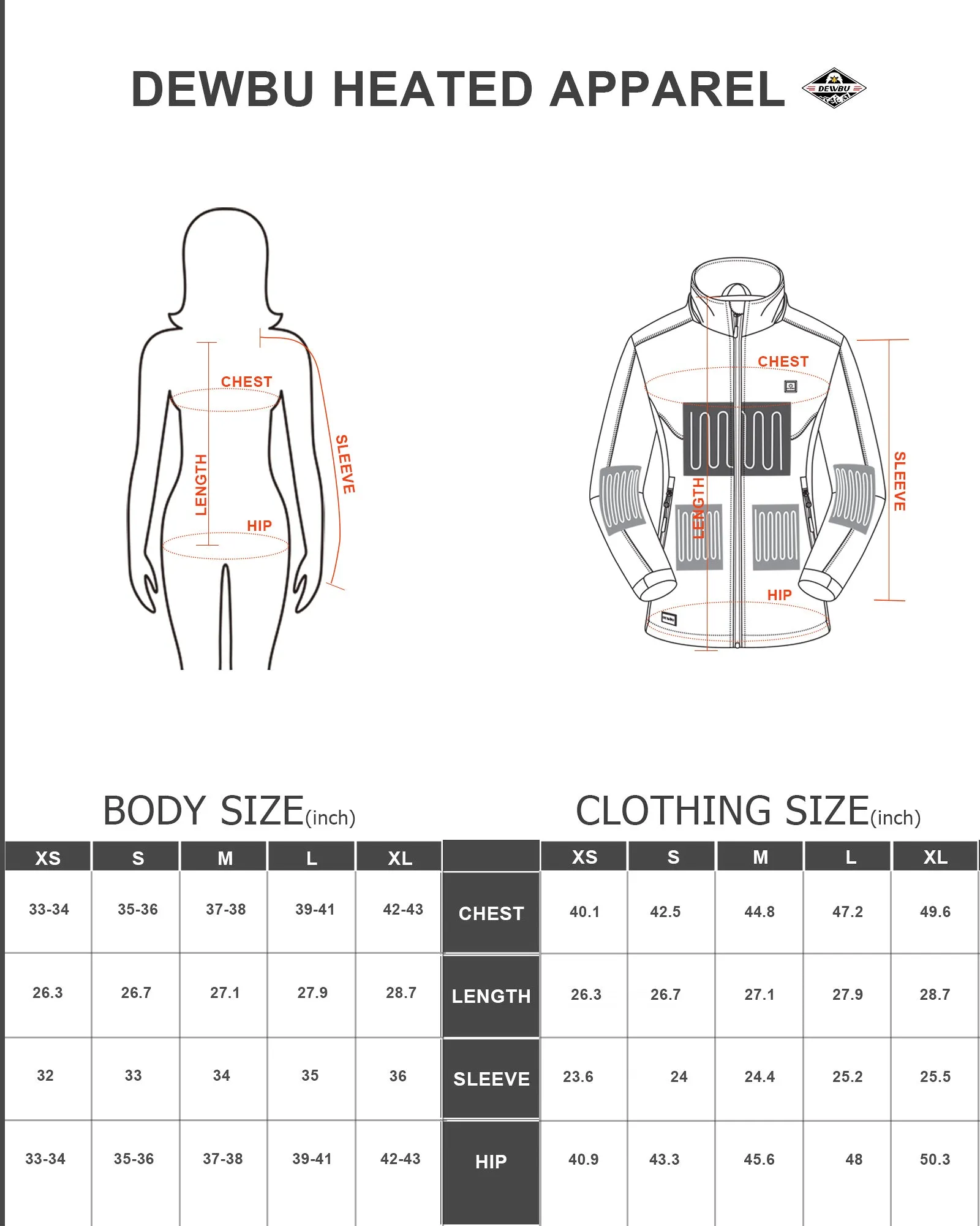 Women's Heated Jacket Detachable Hood With 12V Battery Pack - Purple